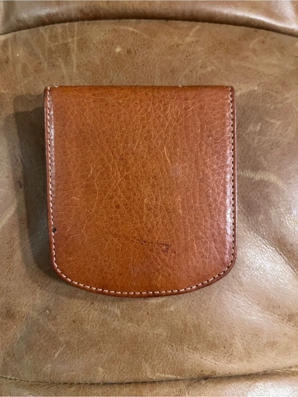 Original Taxi Wallet Brown Leather